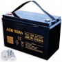 Акумулятор AGM VOLT VRLA 12V 100Ah тяговий для безперебійника 6AKUXAG100