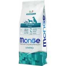 Сухий корм Monge Dog All Breeds Hypoallergenic Adult 12 кг для дорослих собак з лососем та тунцем