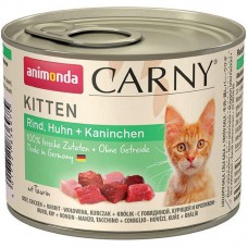 Вологий корм Animonda 200 г для кошенят до 1 року з яловичиною куркою та кроликом