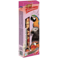 Корм Vitapol Smakers Snack XXL снеки 2 шт / 250 г для великих папуг