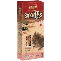Корм Vitapol Smakers Snack снеки 2 шт / 90 г для дегу з фруктами та горіхами