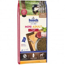 Сухий корм Bosch Mini Adult Lamb & Rice 15 кг для дорослих собак з ягням та рисом