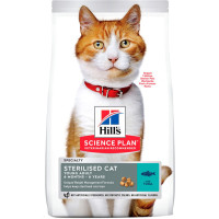 Сухий корм Hill's Science Plan Sterilised Cat Young Adult 3 кг для дорослих котів з тунцем