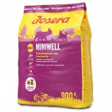 Сухий корм Josera Miniwell 900 г для дорослих собак маленьких порід з домашньою птицею