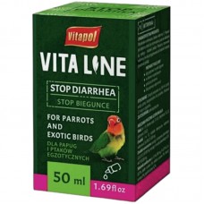 Вітаміни Vitapol Vitaline Stop Diarrhea стоп діарея 50 мл для птахів