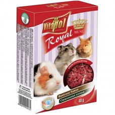 Корм Vitapol Royal Menu пластівці 40 г для гризунів з буряком