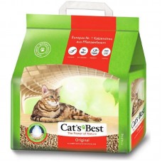 Наповнювач Cat‘s Best Оріджінал 4.3 кг (10 л) для котячого туалету деревний грудкувальний