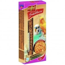 Корм Vitapol Smakers Snack снеки 2 шт / 90 гр для хвилястих папуг з медом