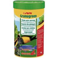 Корм Sera Granugreen 250 мл для рослиноїдних цихлід