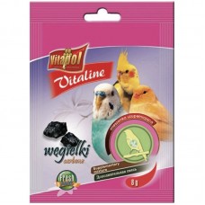 Вітаміни Vitapol Vitaline Carbone вугілля 8 г для птахів