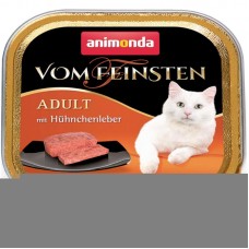 Вологий корм Animonda 100 г для дорослих котів з курячою печінкою