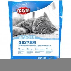Наповнювач Trixie SimplenClean 2.3 кг / 5 л для котячого туалету силікагелевий вбирний