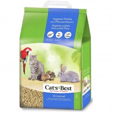 Наповнювач Cat‘s Best Юніверсал 11 кг (20 л) для котячого туалету деревний грудкувальний