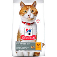 Сухий корм Hill's Science Plan Sterilised Cat Young Adult 10 кг для дорослих котів з куркою