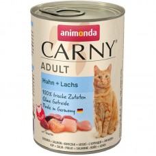 Вологий корм Animonda 400 г для дорослих котів з куркою та лососем