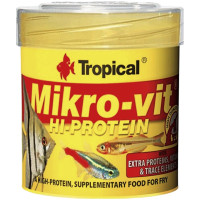 Корм Tropical Mikrovit HI Protein гранули 50 мл для акваріумних риб